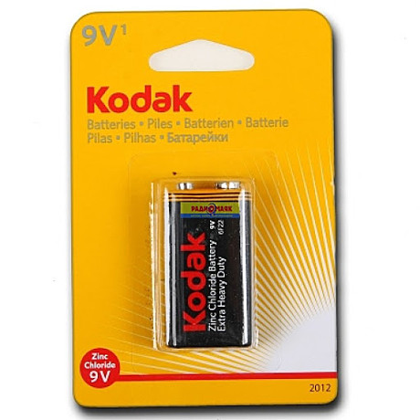 Батарейка Kodak 6F22-1BL