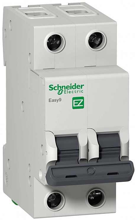 Автоматический выключатель Schneider Electric Easy9 2P 16A 4,5кА характеристика C