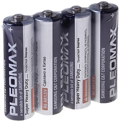 Батарейки SAMSUNG Pleomax LR6-4+1BL