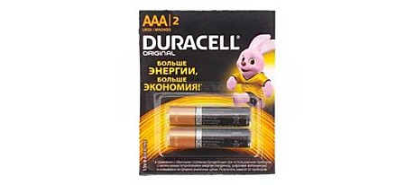 Батарейка DURACELL LR03-2BL BASIC 2*6