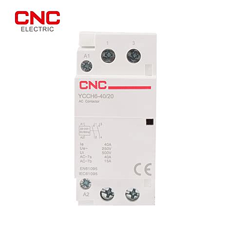 Модульный контактор YCCH6-25 1NO 220-240V 25A 2P CNC