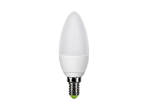 Лампа светодиодная LED-C37-Regular 10Вт 175-265В Е14 3000К 850Лм СВЕЧА AKTIV ELECTRO
