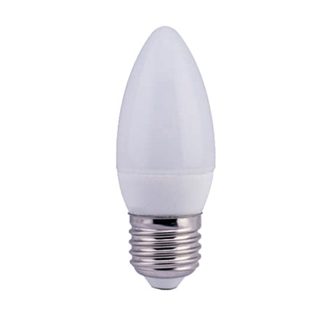 Лампа светодиодная LED-C37-Regular 10Вт 175-265В Е27 4000К 850Лм СВЕЧА AKTIV ELECTRO