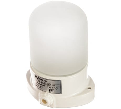 Светильник НПБ400 для сауны белый,IP54,60 Вт ТДМ 