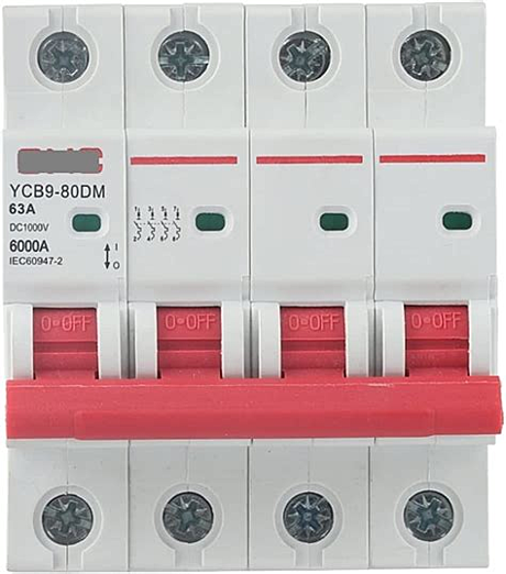 Автоматический выключатель YCB9-80M 4P 25А 6кА х-ка С CNC