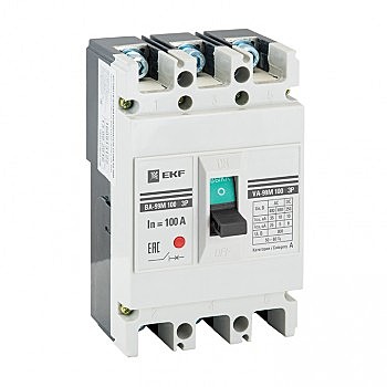 Автоматический выключатель EKF Basic ВА99М 100/80А 3ф 20кА/ EKF Basic
