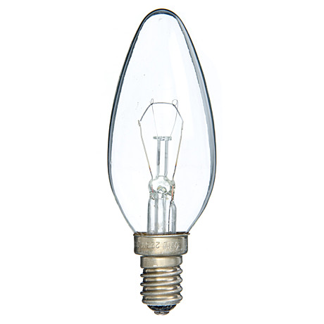 Лампа накаливания СВЕЧА ДС-40-1 40Вт 230В Е14 прозрачная AKTIV ELECTRO