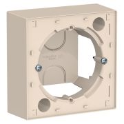 КОРОБКА для наружного монтажа, БЕЖЕВЫЙ, ATLAS,Schneider Electric