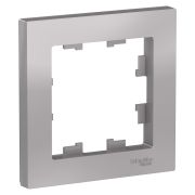 РАМКА 1-постовая АЛЮМИНИЙ ATLAS Schneider Electric