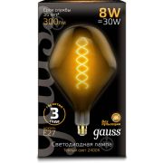 Лампа светодиодная GAUSS SD160 8Вт_E27 160*270 Зерк.