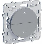 ВЫКЛЮЧАТЕЛЬ для жалюзи, 3-позиционный АЛЮМИНИЙ ODACE, Schneider Electric