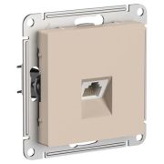 РОЗЕТКА компьютерная RJ45 ArtGallery System Electric, ПЕСОЧНЫЙ GAL001286