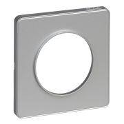РАМКА 1-постовая АЛЮМИНИЙ/АЛЮМИНИЙ ODACE Schneider Electric