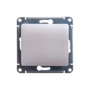 Переключатель одноклавишный Glossa Schneider Electric алюминий