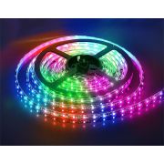 Набор светодиодная лента RGB-мультиколор 5м, адаптер, контроллер