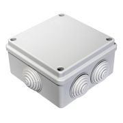 Коробка Промрукав ОП безгалогенная 70х70х40 о/у, IP66 двухкомп. (для монтажного пистолета) ЧЕРНАЯ
