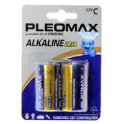 Батарейки Pleomax R20-2s, блистер, 2 штуки в упаковке