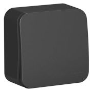 1-клавишный ВЫКЛЮЧАТЕЛЬ, 10А, антрацит, о/у, BLANCA, Schneider Electric