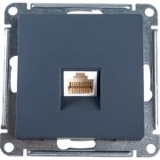 РОЗЕТКА компьютерная RJ45 ArtGallery System Electric, ГРИФЕЛЬ GAL000786