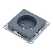 РОЗЕТКА одинарная ArtGallery System Electric с з/к , ГРИФЕЛЬ GAL000743