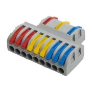LD222-428 Клемма монтажная для фазных проводников,3 контактные группы