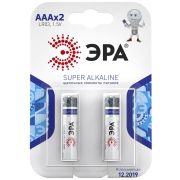 Батарейки ЭРА LR03-2BL SUPER Alkaline (2шт)