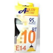 Лампа светодиодная LED-G45-Regular 10Вт 175-265В Е14 3000К 850Лм ШАР AKTIV ELECTRO