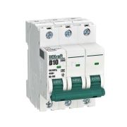 Автоматический выключатель DEKraft ВА-103 3P 10А 6кА характеристика С