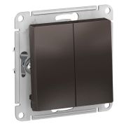 ВЫКЛЮЧАТЕЛЬ 2-клавишный МОККО AtlasDesign Schneider Electric