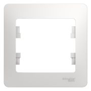 РАМКА 1-постовая БЕЛАЯ GLOSSA Schneider Electric