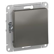 1-клавишный ВЫКЛЮЧАТЕЛЬ,10А, СТАЛЬ, ATLAS, Schneider Electric