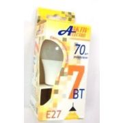 Лампа светодиодная LED-A55-Regular 7Вт 220-240В Е27 3000К 600Лм AKTIV ELECTRO