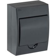 Корпус пластиковый ЩРН-П-6 черный откр.монтаж IP41 IEK KREPTA