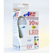 Лампа светодиодная LED-A60-Regular 10Вт 220-240В Е27 4000К 900Лм AKTIV ELECTRO