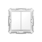 2-клавишный ВЫКЛЮЧАТЕЛЬ, 10А, БЕЛЫЙ, GAL000151 ArtGallery System Electric