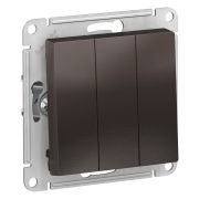 ВЫКЛЮЧАТЕЛЬ 3-клавишный МОККО AtlasDesign Schneider Electric