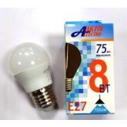 Лампа светодиодная LED-G45-Regular 8Вт 175-265В Е27 4000К 700Лм ШАР AKTIV ELECTRO
