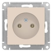РОЗЕТКА одинарная ATLAS Schneider Electric БЕЖЕВАЯ