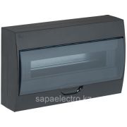 Корпус пластиковый ЩРН-П-18 черный откр.монтаж IP41 IEK KREPTA
