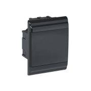 Корпус пластиковый ЩРВ-П-4 черный скрыт.монтаж IP41 IEK KREPTA