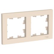 РАМКА 2-постовая БЕЖЕВЫЙ AtlasDesign Schneider Electric