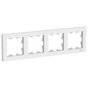 РАМКА 4-постовая БЕЛАЯ AtlasDesign Schneider Electric