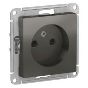 РОЗЕТКА одинарная ATLAS Schneider Electric СТАЛЬ