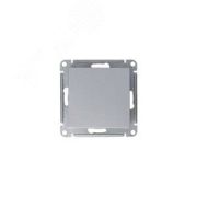 Выключатель одноклавишный AtlasDesign Schneider Electric алюминий